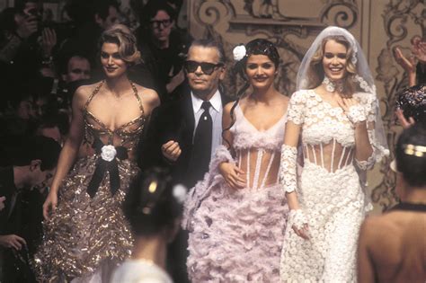 fendi moana pozzi|Karl Lagerfeld's 13 Most Controversial Runway Moments at Chanel.